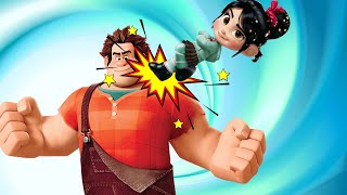 Wreck it ralph 2 VS VANELLOPE  FIGHT ralph breaks the internet [upl. by Namra]