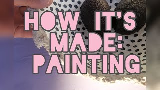 How Its Made Painting a Paper Mache Bowl [upl. by Andromache]