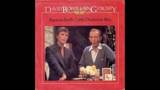 David Bowie amp Bing Crosby  Little Drummer Boy [upl. by Marc]