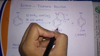 Reimer Tiemann Reaction With Mechanism  IITJEE  NEET  CBSE  Hindi [upl. by Quinlan]