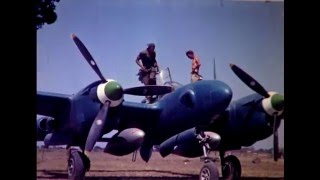 P38 Lightning UNSEEN FOOTAGE 19441945 [upl. by Gregoire435]