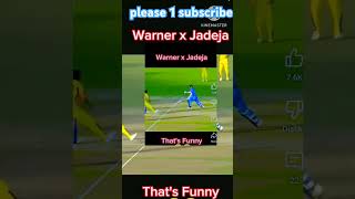 warner Vs csk player fielding runoutpopular cricket viralshort songstatus batting desi [upl. by Reteid]