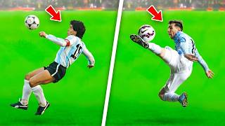 Skills Comparasion Maradona VS Messi  Which One is THE BEST [upl. by Adikam]