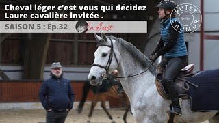 Laure cavalière invitée de Coach en direct quotCheval léger cest vous qui décidezquot [upl. by Thoma]