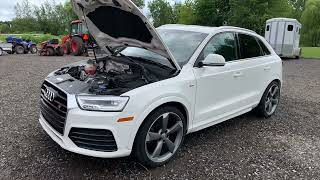 Audi Q3 APR Stage 2 SOUNDS [upl. by Ylagam]