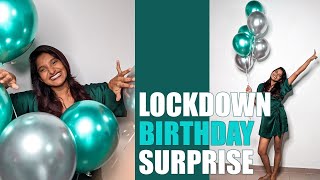 Lockdown Birthday Surprise [upl. by Ardnoel]