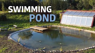 Building a Natural Swimming Pond And Digging it by Hand [upl. by Jenilee269]