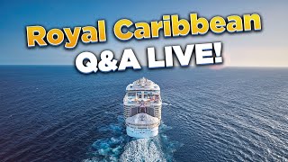 Royal Caribbean QampA LIVE [upl. by Ritchie]