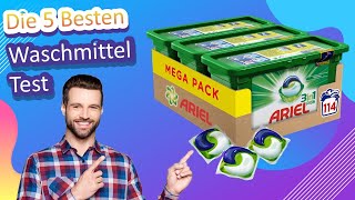 Die 5 Besten Waschmittel Test [upl. by Ellecram949]