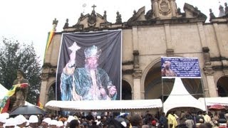 Ethiopias holiest man laid to rest [upl. by Akirrehs]