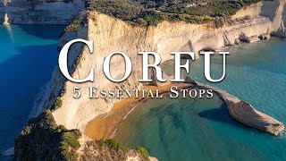 Top 5 Essential places to Visit in Corfu  4K Travel Guide [upl. by Eniarrol14]