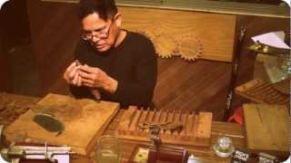 Cuban master shows how to roll a cigar Old World style preindustrial revolution [upl. by Nireves310]