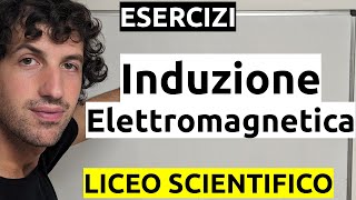 Induzione elettromagnetica  Esercizi [upl. by Tawnya882]