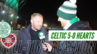 Celtic 50 Hearts  2nd Half We Were Unbelievable [upl. by Jeroma]