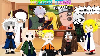 HOKAGES react a MEMES DE NARUTO ❤️😂 HOKAGES de KONOHA REACT A MEMES [upl. by Tombaugh299]