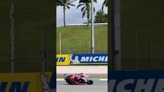 Marc Marquez Crushes the Corners of the Sepang Circuit  motogp malaysiagp marcmarquez [upl. by Yraht]