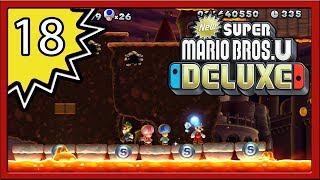 New Super Mario Bros U Deluxe  Part 18 4Player [upl. by Frieder]