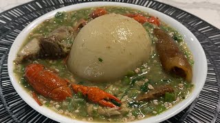 Most Delicious Oilless OkraOkro Soup Recipe 😋😋 [upl. by Areivax]