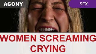 Woman Screaming Crying In AgonyLoud cryingIn PainScaryHorror [upl. by Agnimod]