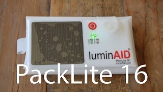 LuminAID  PackLite 16 Inflatable Light [upl. by Ikcim]