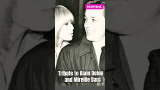 Alain Delon amp Mireille Darc Love Story alaindelon mireilledarc [upl. by Kosse749]