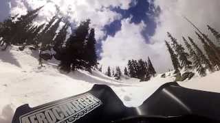 SkiDoo Aerocharger Turbo Pull at Snowy Range WY [upl. by Lehcnom]