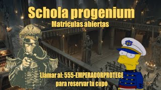 Warhammer40k La schola progenium [upl. by Asiilanna]