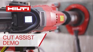 Demo of Hilti DD 250CA and cut assist units for diamond coring [upl. by Hillard]