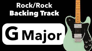 G Major RockPop Backing Track for guitar  96 Bpm  Playalong in G backingtrack guitar playalong [upl. by Caasi]