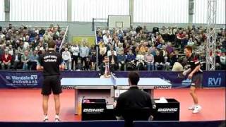 Energis Masters 2012 Halbfinale Timo Boll vs Li Ping 1 Satz [upl. by Roseline]