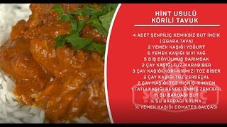 Sahrap Soysal İle Tavuklu TariflerHint Usulü Körili Tavuk [upl. by Shriner]