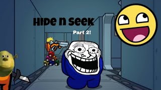 Among us hide n seek trailer but funny part 2 [upl. by Yelram315]