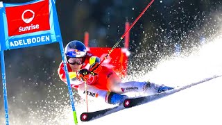 FIS Alpine Ski World Cup  Mens Giant Slalom RUN 1  Adelboden SUI  2024 [upl. by Selle201]