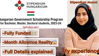 Stipendium Hungaricum Scholarship 20242025 Apply now ‼️ [upl. by Neela251]