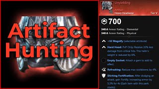 Where to find Unyielding Artifact  New World Aeternum  Artifact Hunting [upl. by Eniamat]