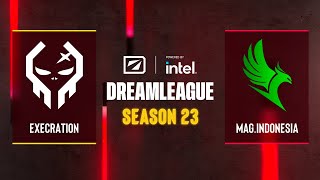 Dota2  Execration vs MAGINDONESIA  Game 3  DreamLeague Season 23  CQ  SEA [upl. by Jallier]