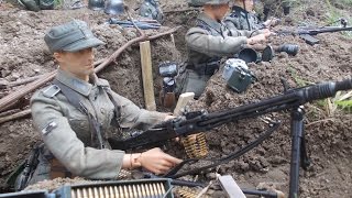 The Trench  WW2 16 Scale Stop Motion [upl. by Alimat]