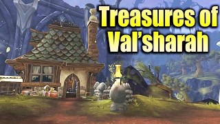 Glimmering Treasure Chest  Darkheart Thicket Cave Valsharah 540 349 [upl. by Heurlin338]