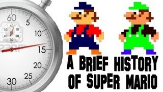 A Brief History Of Super Mario [upl. by Ellennad]