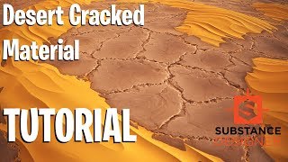 Substance Designer Tutorial 4  Desert [upl. by Ahcsat]