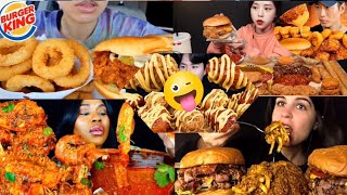 FoodCravingTOP MUKBANG BIGBITESFASTFOOD EATING SOUNDS SATISFYING ASMR MUKBANG COMPILATION💯🤤 [upl. by Gorden]