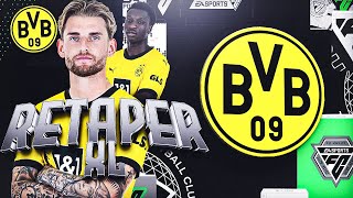 Je RETAPE la RÉSERVE de DORTMUND pour GAGNER une Ligue des Champions  FC24 [upl. by Yarw]