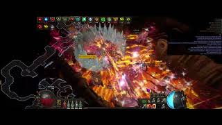 325 Path of Exile  Fire Mjölner x Coc Ice Spear Saboteur  T17 Fortress [upl. by Crandell]