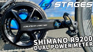 Stages DuraAce R9200 DUAL Power Meter Review  This One Works [upl. by Lohse]