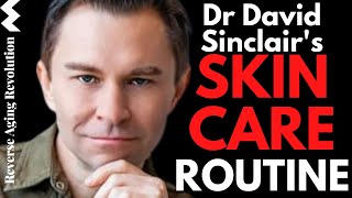 Dr David Sinclair’s SKIN CARE Routine – Retinol A Hyaluronic Acid  Dr David Sinclair Clips [upl. by Urquhart]