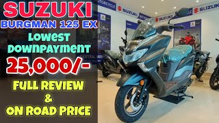 2023 Suzuki Burgman Street 125 EX BS6  Full Review amp Specifications  Burgman EX Price in Kolkata [upl. by Kelvin283]