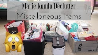 Marie Kondo Declutter  Miscellaneous Items [upl. by Salmon]