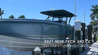 New Listing NorTech 390 Center Console  Impeccably maintained Text Christopher 561 2851212 [upl. by Einneb]