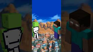 Dream vs Herobrine 🍷 PowerStudios herobrine edit minecraft viral shorts [upl. by Gusti]