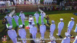 CEREMONIA DE ASCENSO PARA CABO TERCERO DE IM EFIM [upl. by Atter]